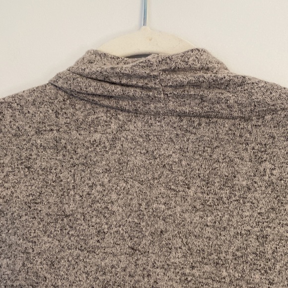 Pink Blush Maternity Heather Grey Nursing Open Front Sweater Size Small - Picture 7 of 8